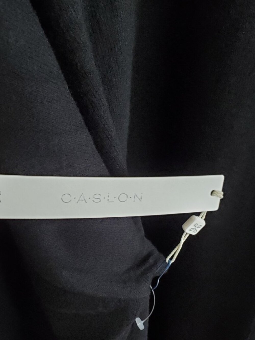 Caslon Black Soft Knit  Cowl Neck Women's Plus Size Sweater Size 1x NWT - Picture 6 of 7